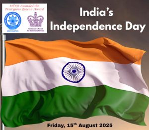 Flag raising for India’s Independance Day